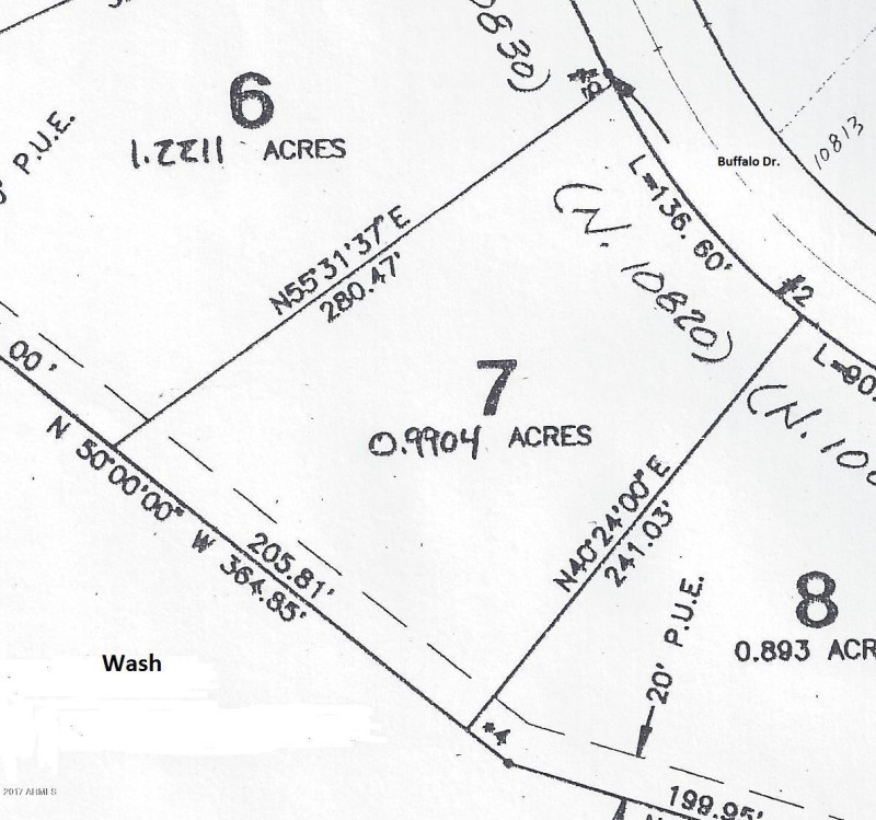 Plat lot 7