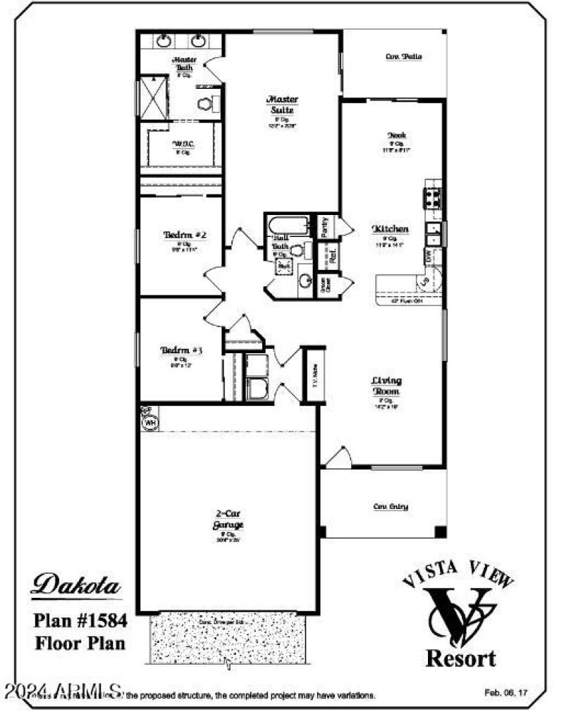 Dakota floor plan