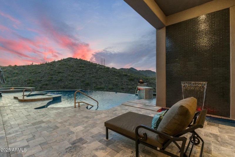 Covered Patio with Views