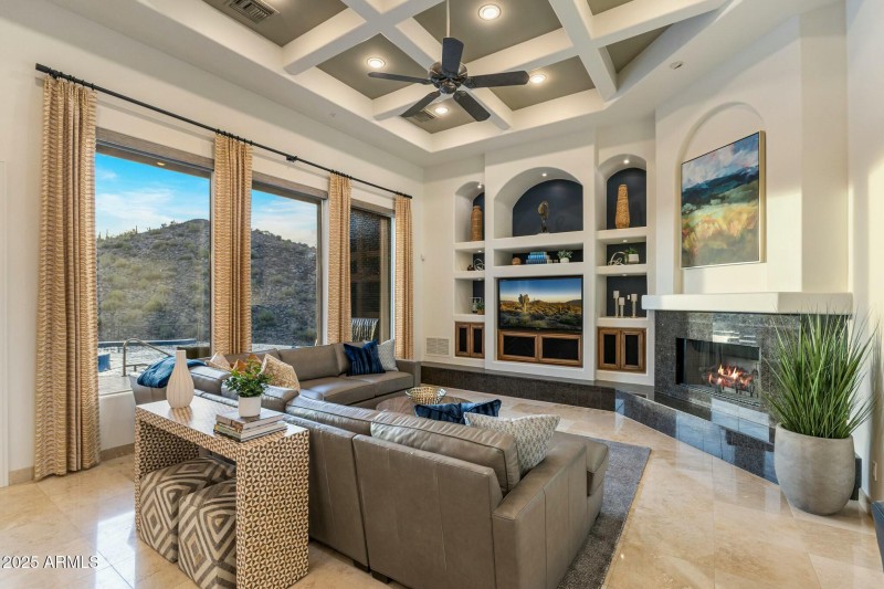 Family Room with Fireplace
