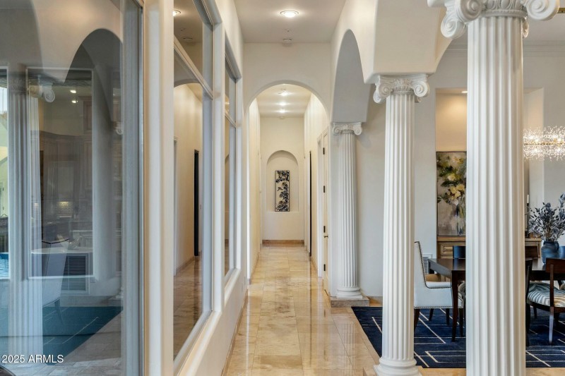 Wall of Windows in Main Foyer