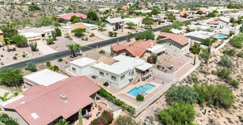 Arroyo off back property line