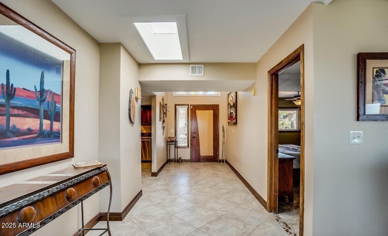 Inside looking at front door