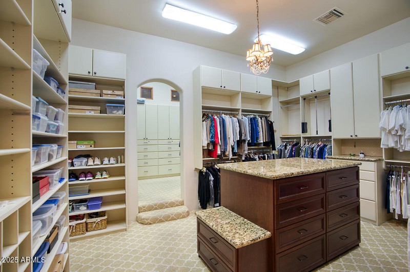 Expanded Primary Closet