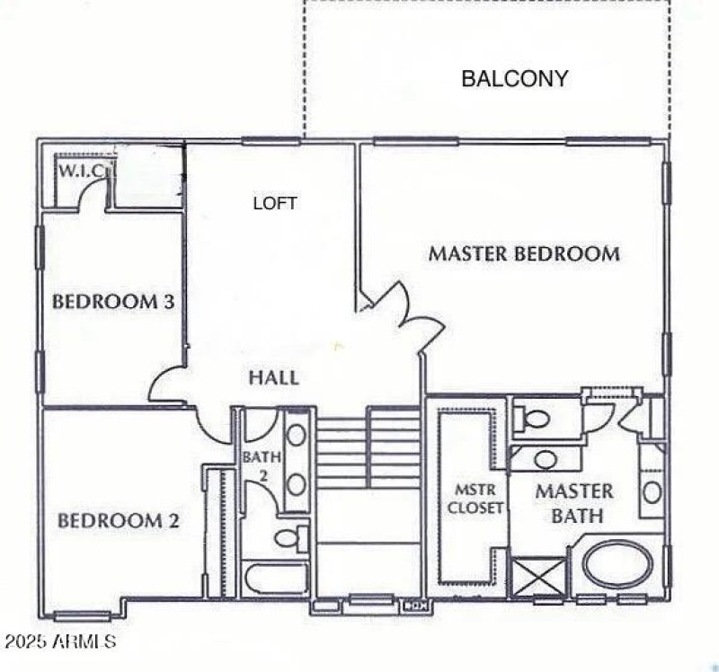 Floorplan Upstairs