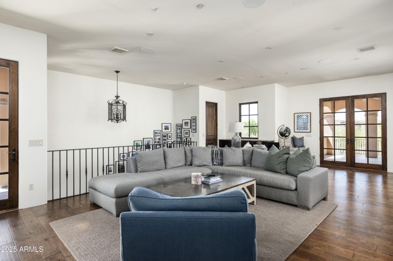 Upstairs family room