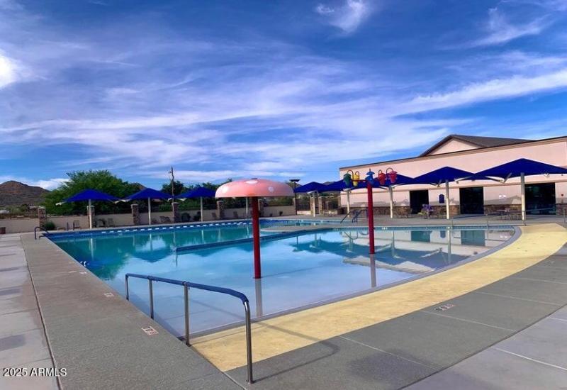 Community Pool Childrens Play Area