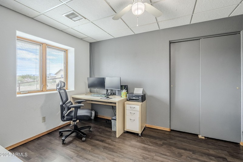 Finished Basement Office