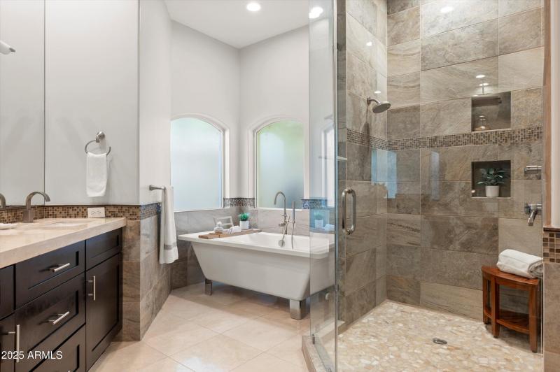 Spa like bathroom
