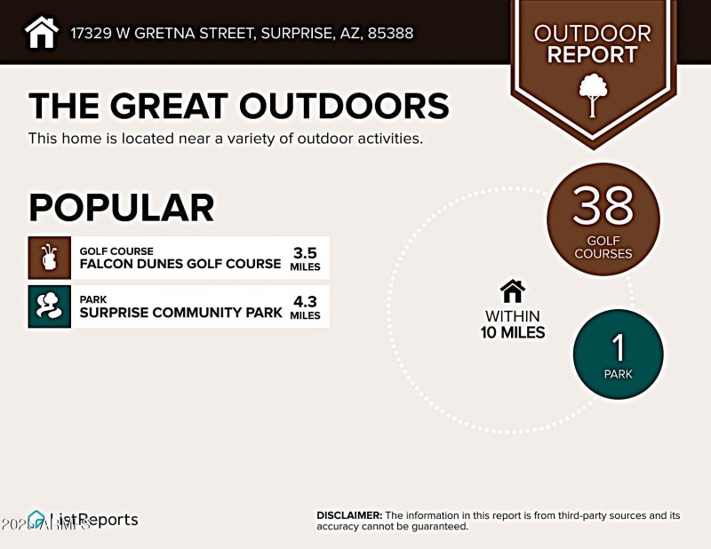 Info, Great Outdoors