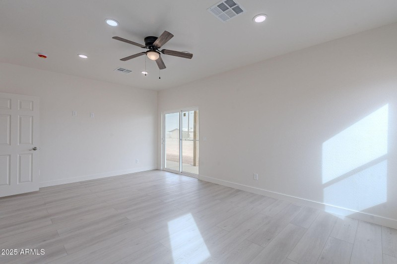Access to Patio from Primary Bedroom