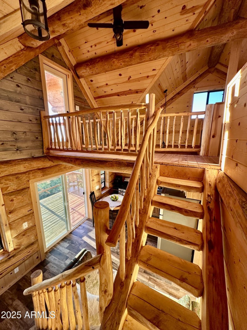 Beautiful hand crafted stairs