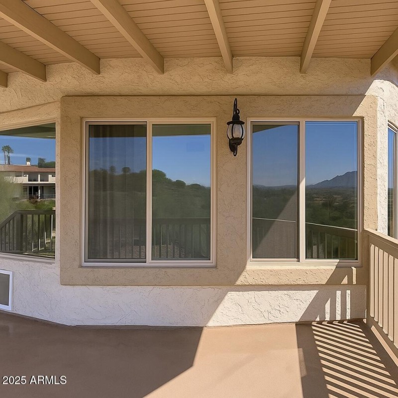 Patio with Scenic Rolling Hills View