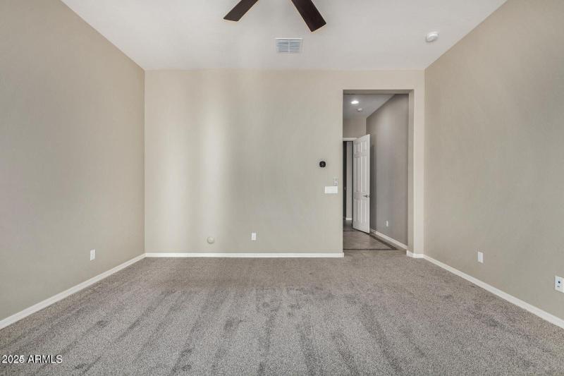 Spacious Owner’s Suite