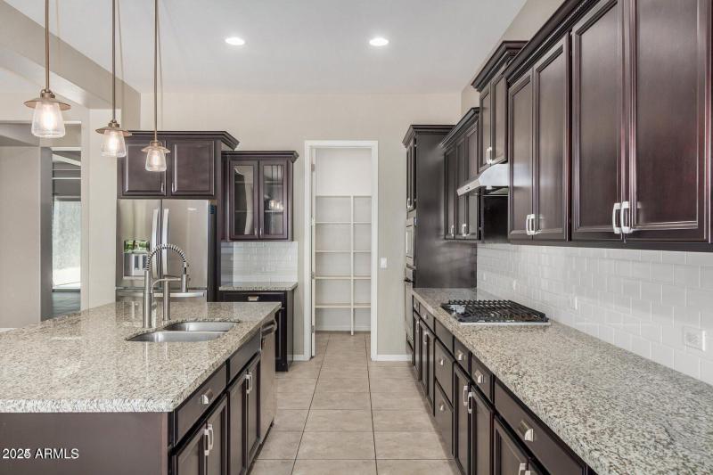 Gourmet Kitchen with Island