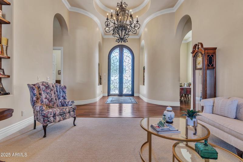 Front Entry and Living