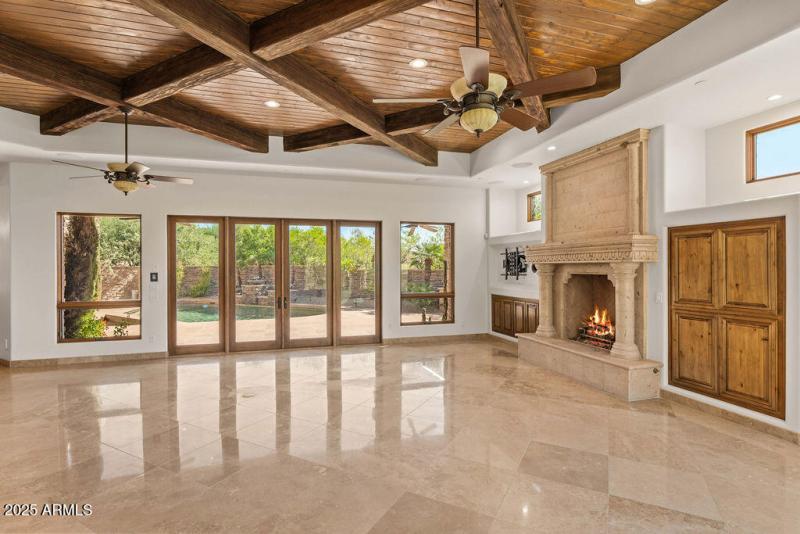 French Doors to Patio and Pool