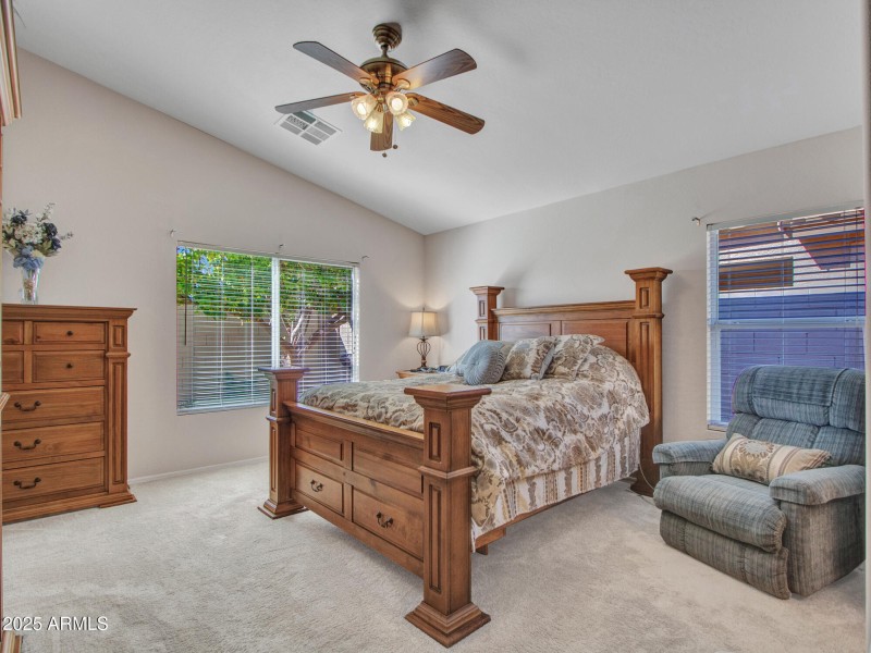 Spacious Primary Bedroom