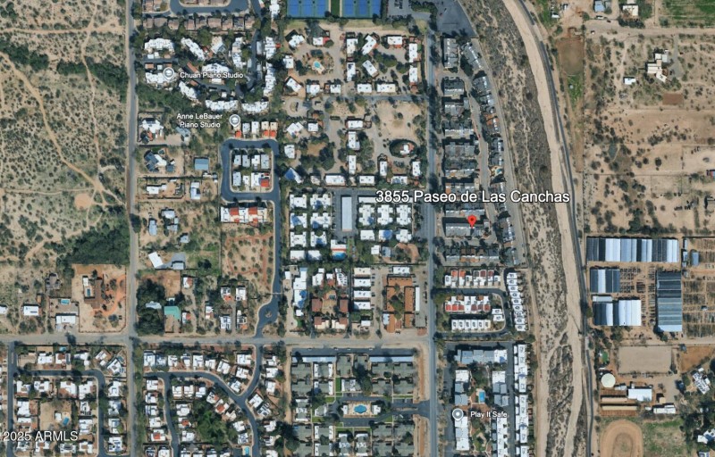 3855 paseo de Las Canchas aerial