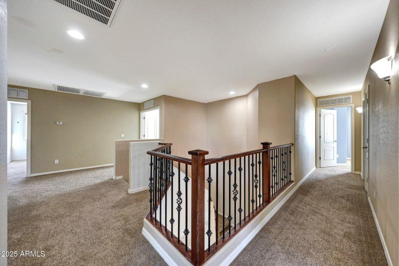 View of spare bedrooms