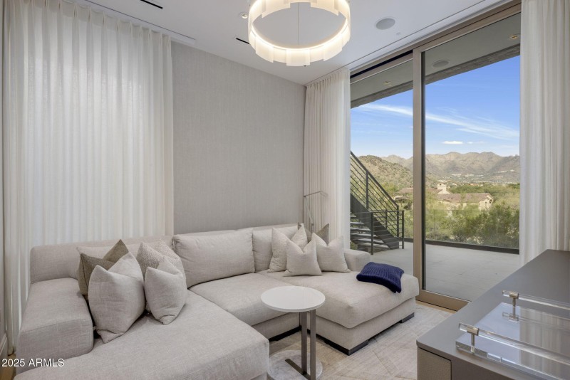 Primary Sitting Room with patio access