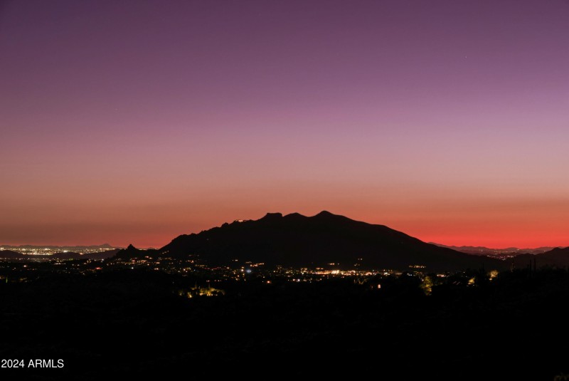 Valley Mountain Sunset