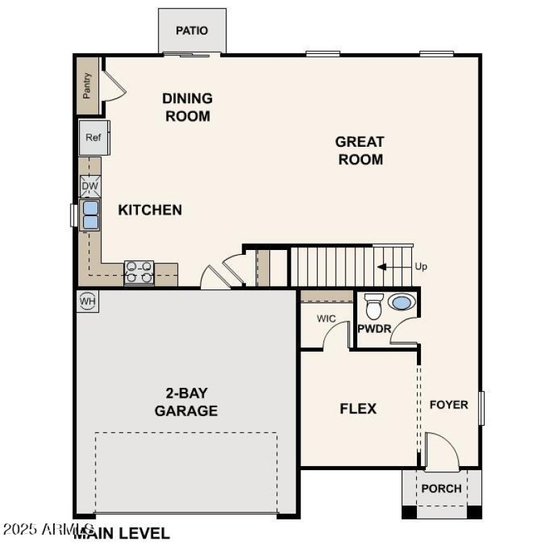 Troon Main Level Floor Plan