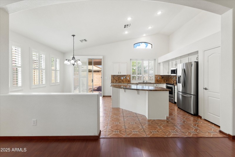 Living Room to Kitchen