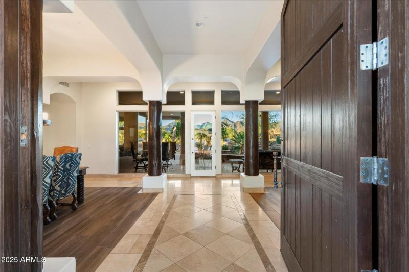 Grand Stone-Accented Entry