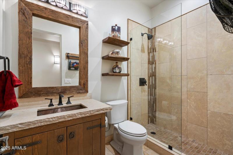 Designer Tile Walk-In Shower