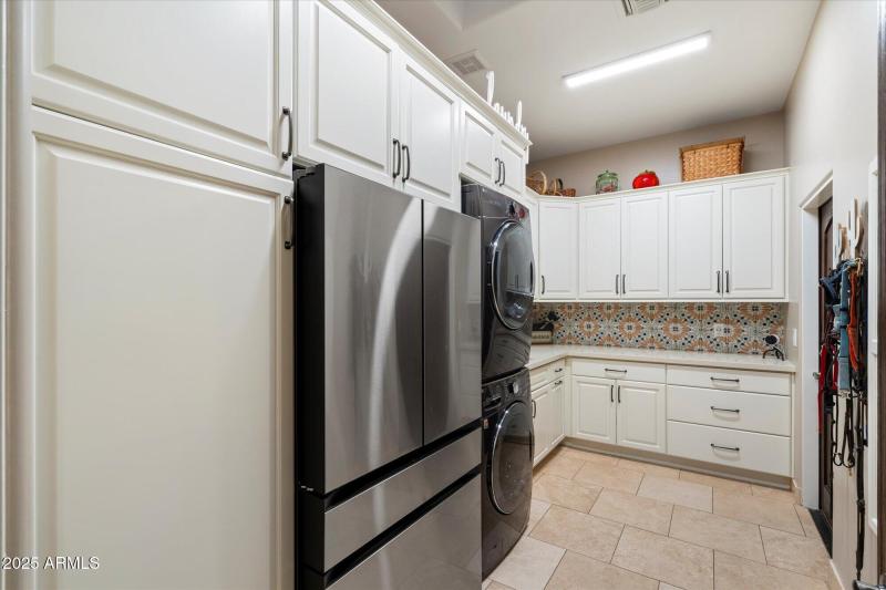 Spacious Laundry & Storage Room