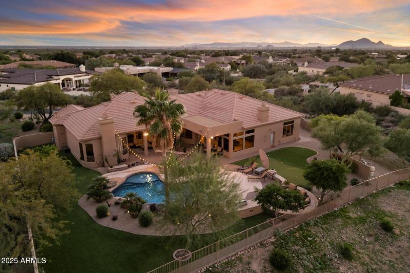 Elevated Backyard Aerial