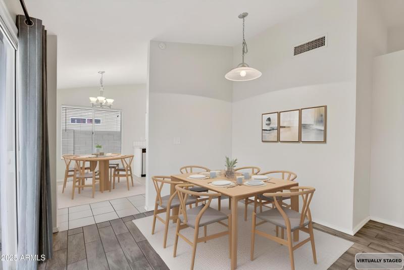 Dining Room - Virtually Staged