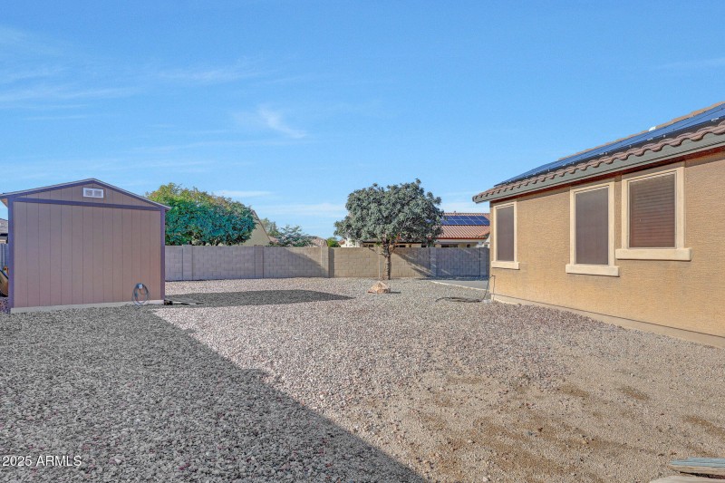 Additional Side Yard Space