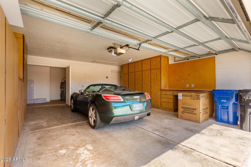 Golf Cart Garage at front