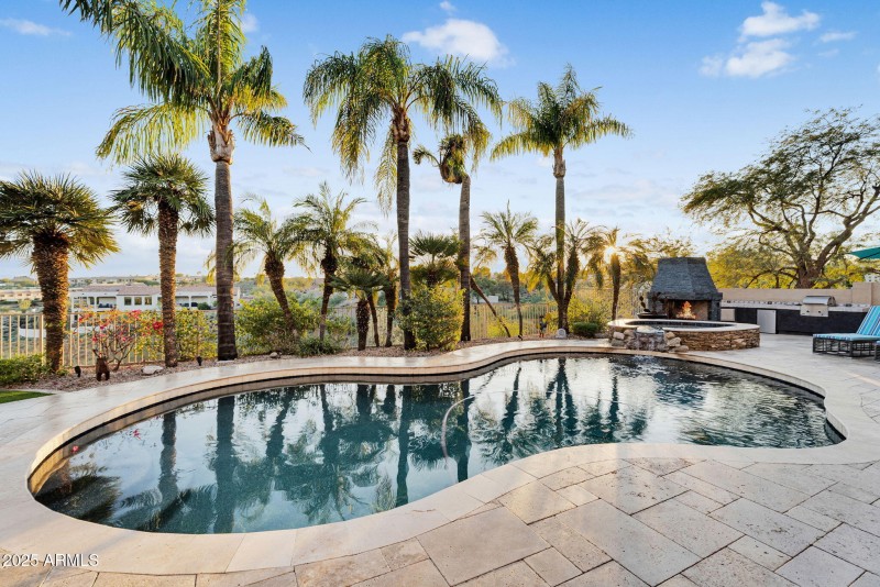 Backyard – Pool View