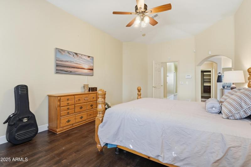 Spacious owner's suite