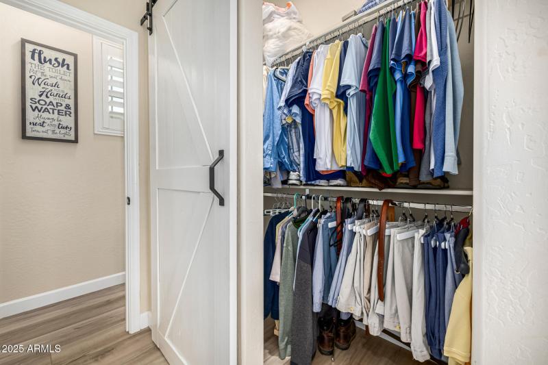 Additional Primary Closet