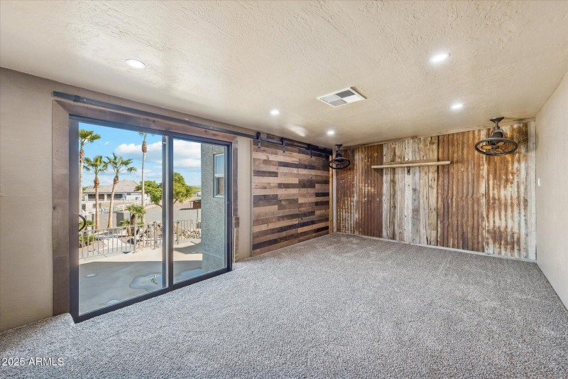 upstairs living area