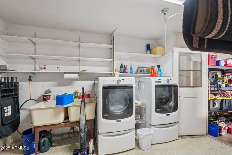 Inside Laundry hook up only