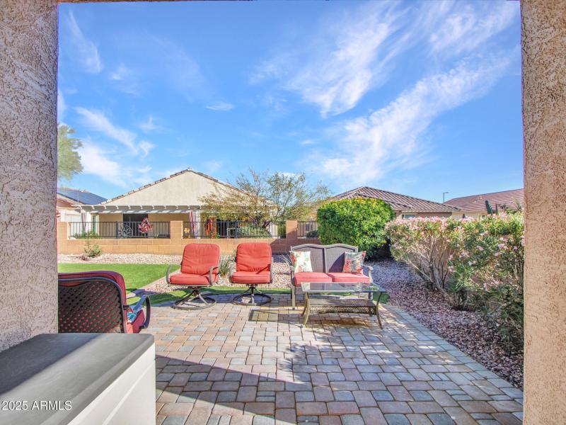 Relaxing Backyard Seating