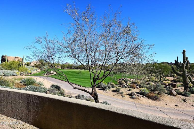 Patio-Golf Course View
