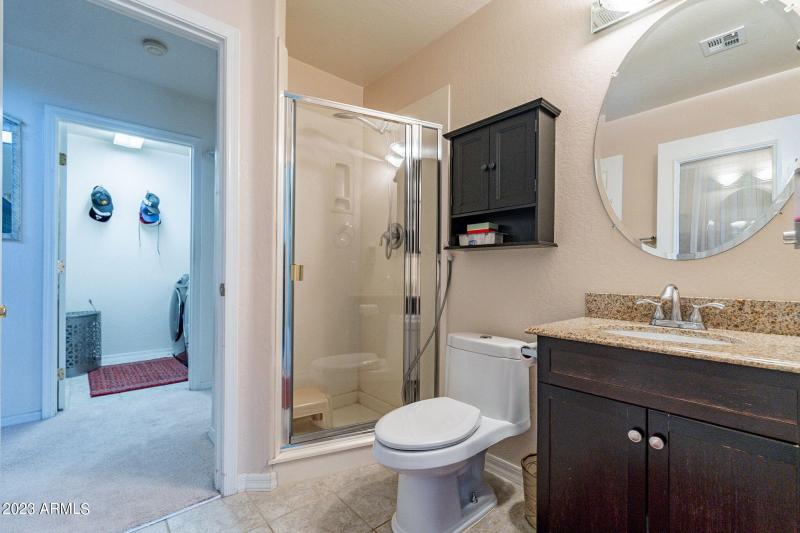 Downstairs full bath