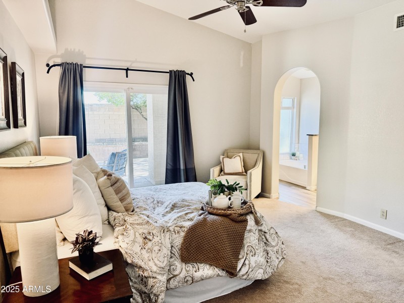 Primary Bedroom with Bath Entry