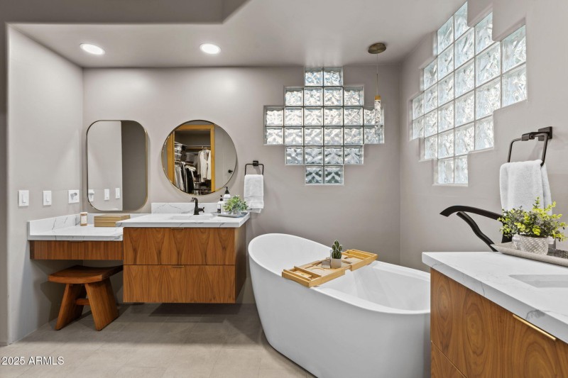 Remodeled Primary Bathroom