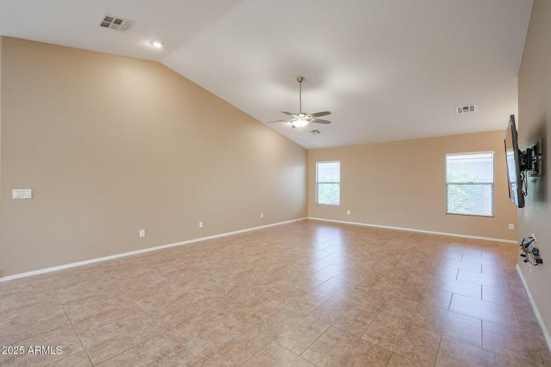 Primary Bedroom with Vaulted Ceilings