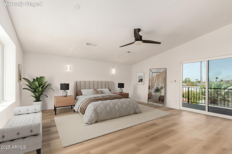 Master Bedroom Furnished