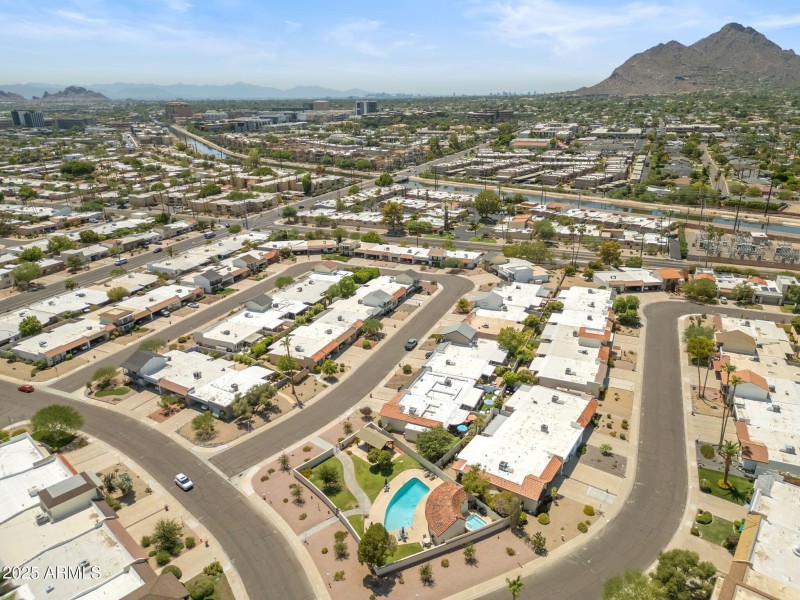 OVERHEAD VIEW OF AREA