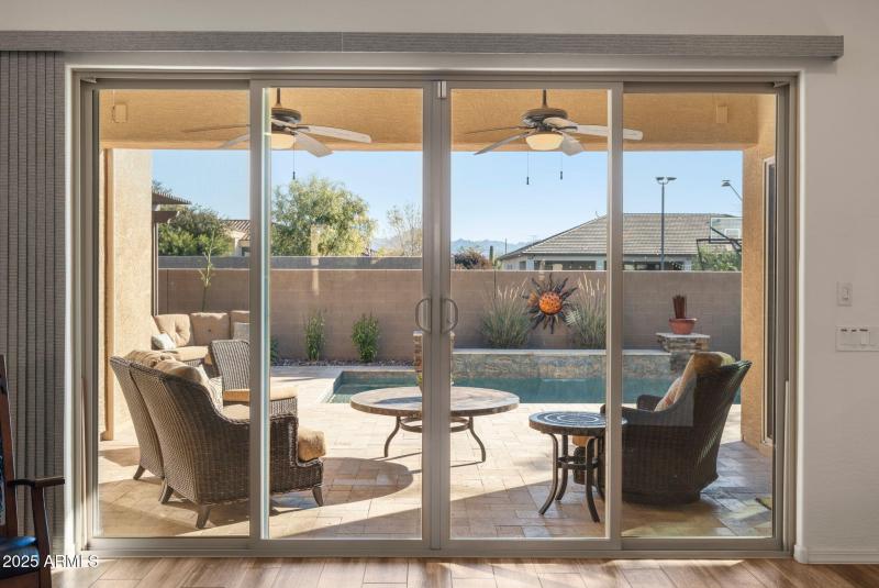 Sliding Doors to Patio