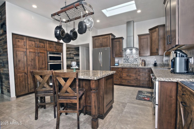 Custom Knotty Alder Cabinets